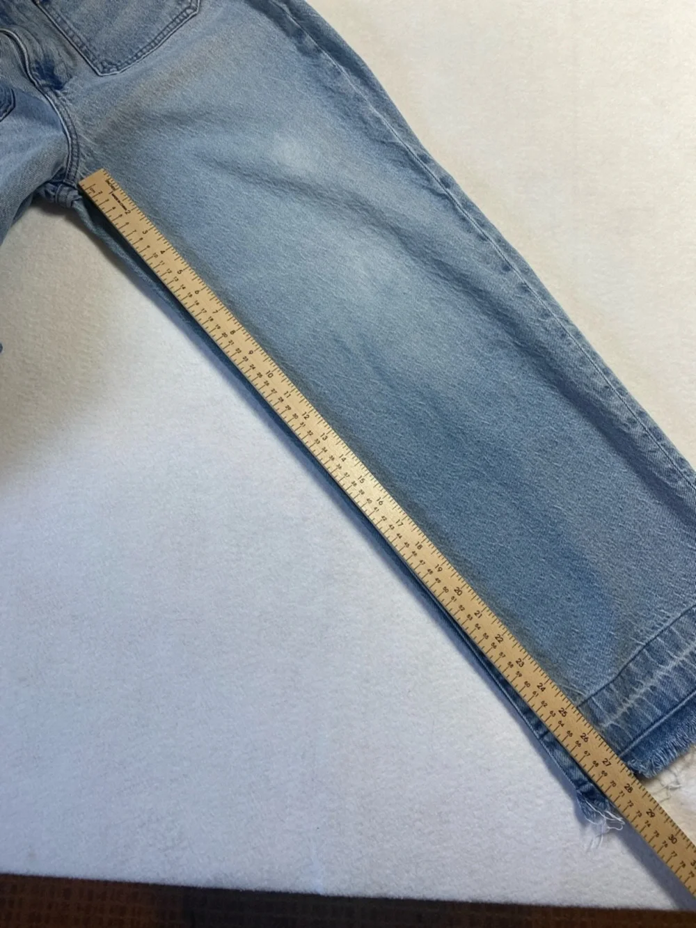 Madewell Light Blue Wide Leg Jeans